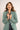 Arum Coat - Sage Herringbone Pure Wool