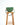 Piped Indaba Clutch — Chicago Green (Beige Piping)